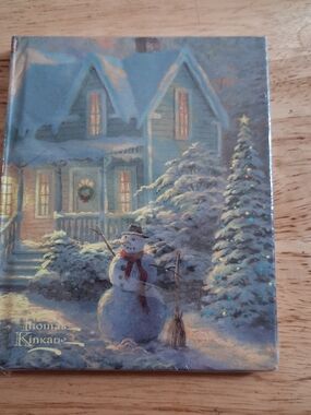 Thomas Kinkade 2002 Blessings of Christmas Hardcover Journal New